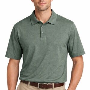 Haggar Green Short Sleeve Polo Golf Mens’s Shirt Business Sz L